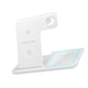 thumbnail image 5 of Soporte De Base De Cargador Rápido Inalámbrico 3 En 1 Para Auriculares De Teléfono Inteligente Iwatch Blanco, 5 of 5