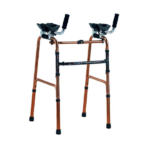 First Care - Andador Aluminio Plegable Con Apoya Brazos