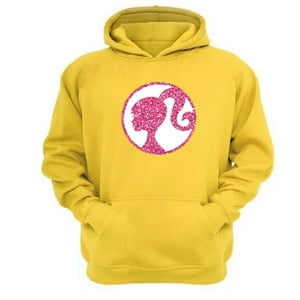 Genérico - Polerón Canguro Muñeca Modelo Amarillo Talla L Unisex
