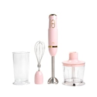 Set De Batidora De Mano Paris Hilton 3 En 1 De 400 W De Alta Velocidad, Color Rosa