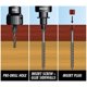 thumbnail image 3 of Juego de brocas Starborn Pro Plug de acero inoxidable, 5 unidades, 3 of 5
