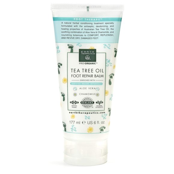 Bálsamo para Pies Earth Therapeutics 177 ml Aceite de Árbol de Té y Aloe