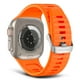 thumbnail image 1 of Banda para Apple Watch 49mm de Silicona UT Decoded Naranja, 1 of 5