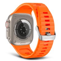 Banda Para Apple Watch 49Mm De Silicona Ut Decoded Naranja