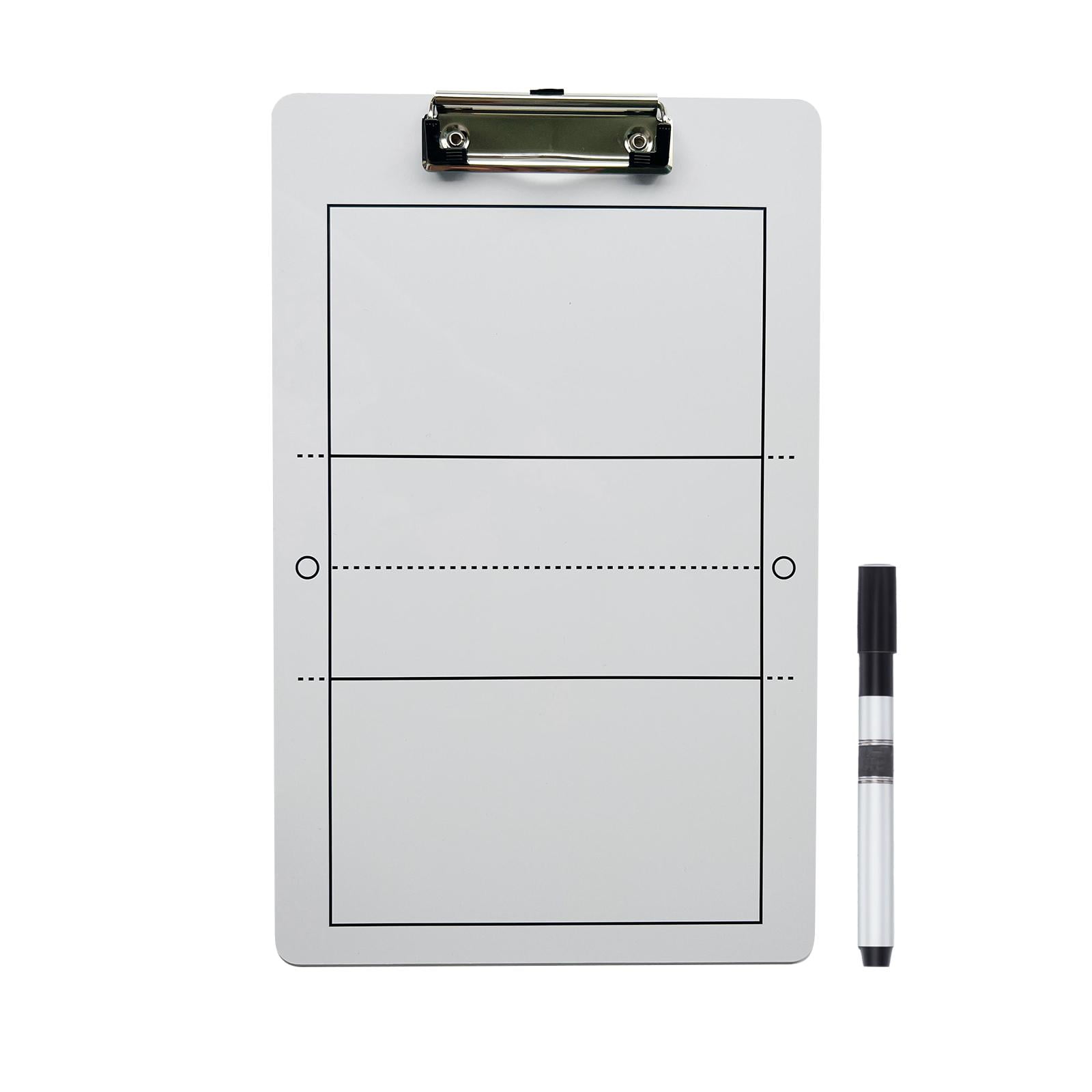 Magideal - Pizarras Tácticas De Voleibol, Pizarras De Fútbol, Pizarra De Exhibición Para Fútbol Sala, 35 X 22 Cm, Pizarra Táctica Portátil Para Árbitros. Vóleibol