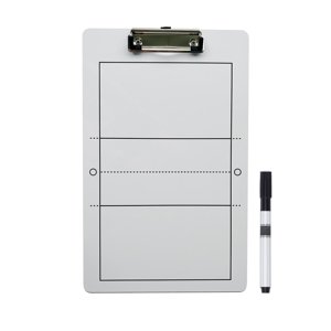 Magideal - Pizarras Tácticas De Voleibol, Pizarras De Fútbol, Pizarra De Exhibición Para Fútbol Sala, 35 X 22 Cm, Pizarra Táctica Portátil Para Árbitros. Vóleibol