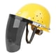 thumbnail image 4 of Protector Facial Con Casco Protector Para Minería, Poda, Industria Mecánica, Visera Gris, 4 of 5