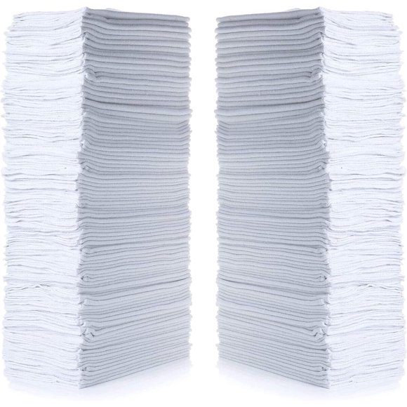 SimpliMagic Cotton Shop Towels, 14 x 12 pulgadas, paquete de 145 reutilizables