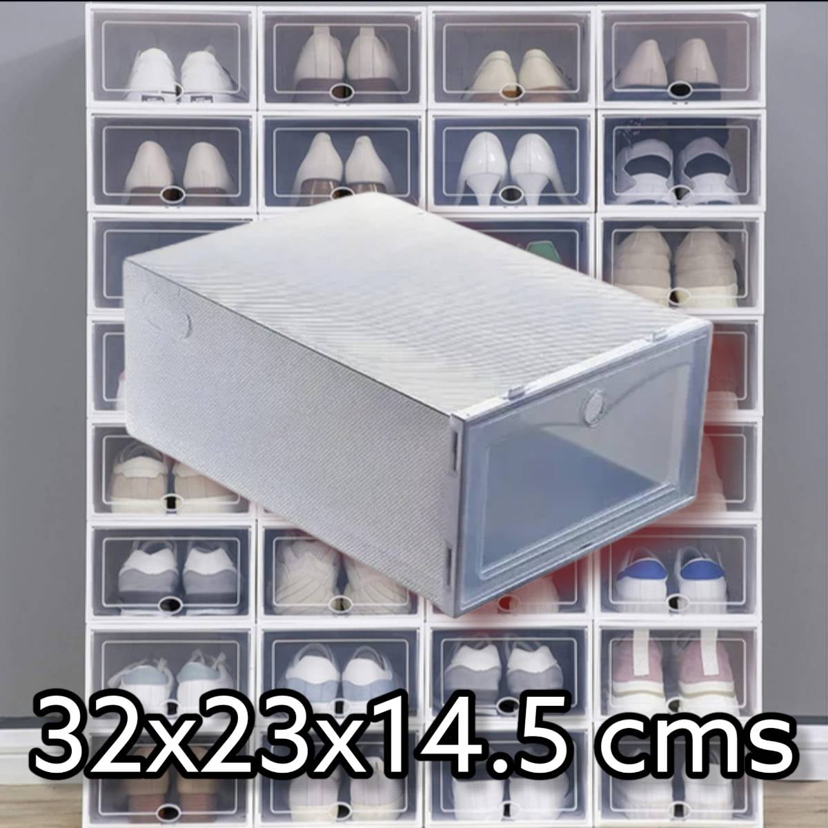 Mundo Eve - Caja Armable Para Zapatos Blanco