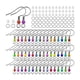thumbnail image 5 of 100 Uds. Ganchos para pendientes, anillos para saltar, accesorios para pendientes, conjunto de suministros para hacer pendientes de acero inoxidable,, 5 of 5