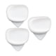 thumbnail image 1 of 3 Uds Púas Para Guitarra Púas Para Pulgar 0 6 0 96 1 2mm Para Bajo Guitarra Acústica Blanca, 1 of 5
