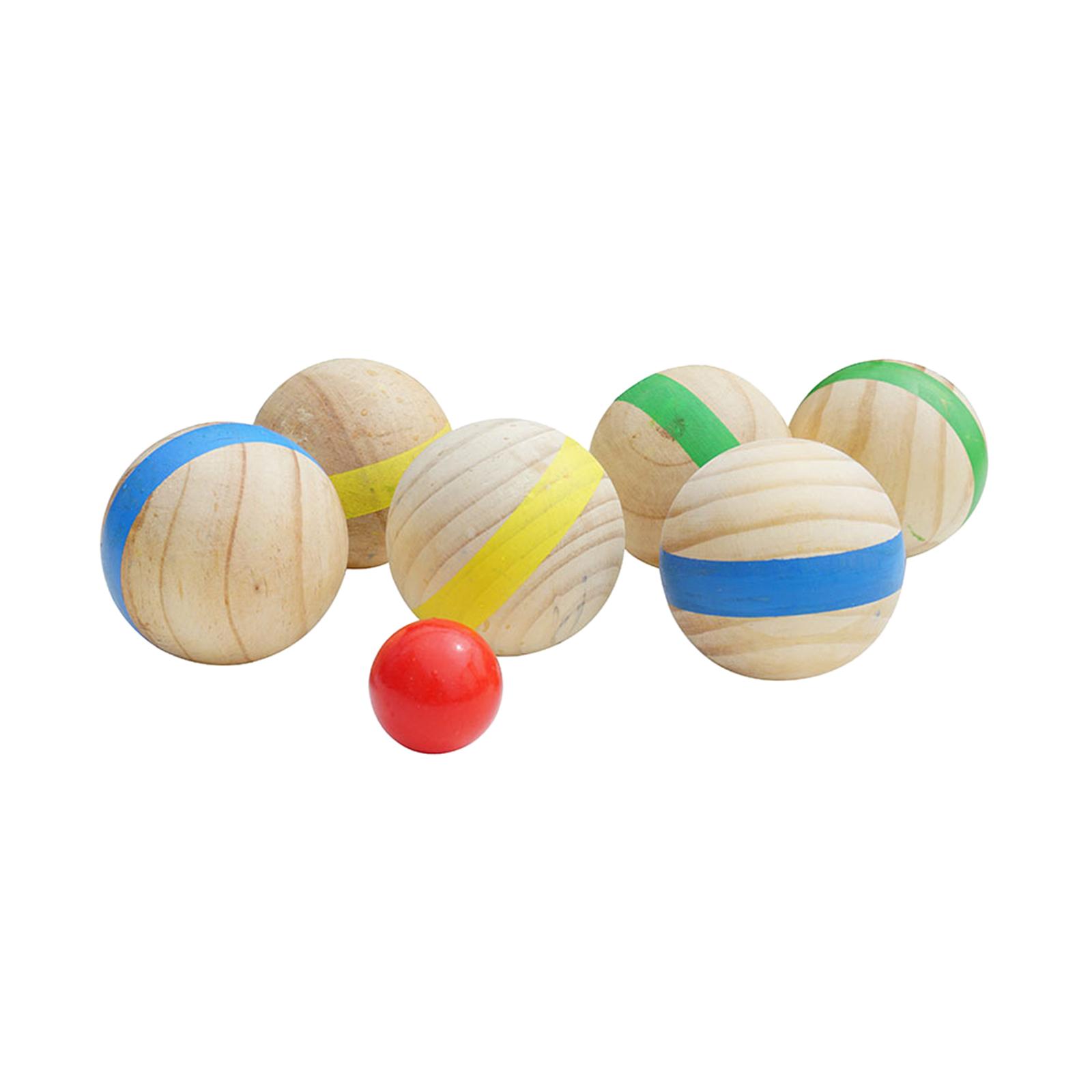 Bothyi - Juego De 7 Piezas De Pelotas De Bochas, Pelotas Deportivas Para Patio Trasero, Playa Para Niños