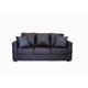 thumbnail image 1 of Sofa Anastasia 3 Cuerpos Pu Café, 1 of 5