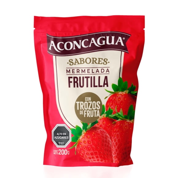 Mermelada Trozos De Frutilla, 200 g