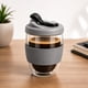 thumbnail image 1 of Taza Mug Café Doble Pared Vidrio Borosilicato Java 350ml, 1 of 2