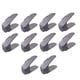 thumbnail image 3 of Organizador De Ranuras Para Zapatos De 10 Piezas, Cubierta Doble Para Organización De Armario, Zapatero Gris, 3 of 5