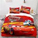 thumbnail image 1 of Red Lightning McQueen Cars Bedding Set ,cars Quilt Cover ,Bedroom Decor for Kids,Queen King Size Bedding Set,boys Gift Bed Sheets, 1 of 5