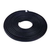 Ioensy - El Borde De La Puerta Del Coche Protege La Tira De Sellado Anticolisión Automática Para Camiones Sedán Negros