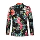 thumbnail image 2 of CHAQUETA DE TRAJE PARA HOMBRE INSPIRE CHIC Estampado Floral Solapa con Muesca Blazer Casual de Un Botón 42 Negro Azul, 2 of 8