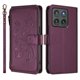 thumbnail image 2 of Funda Cartera Mariposa para [Motorola Edge 2026] con Soporte y Cremallera Violeta, 2 of 6