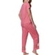 thumbnail image 3 of Pijama Largo Mujer Terracota XL, 3 of 3