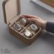 thumbnail image 2 of Estuche para Relojes TAWBURY de Cuero 4 Ranuras en Color Trufa Taupe, 2 of 9