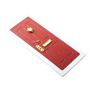 Magideal - Puerta En Miniatura Para Casa De Muñecas, Accesorios De Escena Diy, Accesorios Para Casa De Muñecas En Miniatura, Decoración Para Comedor, Cocina