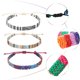thumbnail image 3 of pulseras de tobillo ajustables, unisex, para playa, coloridas, accesorios para festivales., 3 of 5
