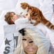 thumbnail image 2 of Nicki Minaj - Nicki Minaj anti-pilling, suave, ligera, esponjosa y acogedora de lujo para hogar y cocina – Perfecta para niños y adultos,120X150cm, 2 of 6