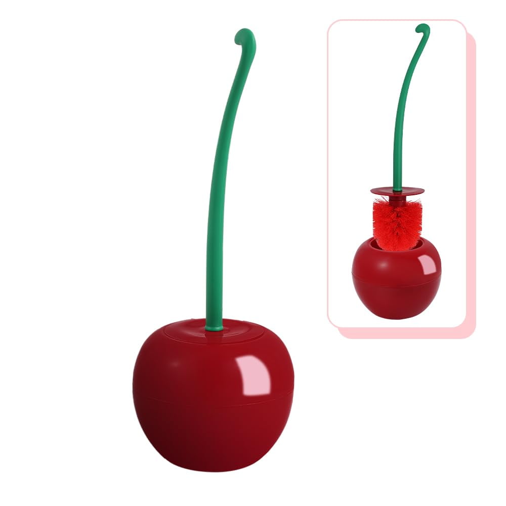 Genérico - Juego De Limpiadores Para Inodoros Con Soporte Cherry