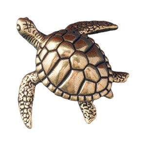 Magideal - Estatua De Tortuga Marina De Latón, Mini Figura De Mascota De Té, Decoración Adorable, Modelo De Mascota De Té De Kung Fu Para Sala De Té, Accesorios