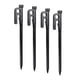 thumbnail image 3 of 4x 20 / 30cm Carpa De Acero Inoxidable Nail Spike Canopy Carpa Clavija Estaca 20cm Negro, 3 of 5