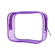 thumbnail image 4 of Estuche de maquillaje transparente, organizador de maquillaje, compacto, impermeable, ligero, bolsa de cosméticos, bolsa de cosméticos de PVC para el Púrpura M, 4 of 5