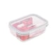 thumbnail image 1 of Contenedor Hermetico Vidrio Rectangular 680ml, 1 of 3