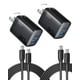 thumbnail image 1 of Cargador INIU USB C 30W PD QC 3.0 Doble Puerto, 1 of 2