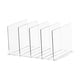 thumbnail image 4 of Separadores de Estante Transparentes, Organizador de Armario Resistente, Portátil, Ajustable, Separadores, Tablero de Partición de Ropa para El Hogar, 5 piezas, 4 of 5
