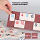 thumbnail image 3 of Set de azulejos Rummy Doublefan Rummy 106 con funda de aluminio, 3 of 7