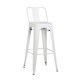 thumbnail image 5 of Silla 2 Unidades Tolix Bar Chair Blanco, 5 of 5