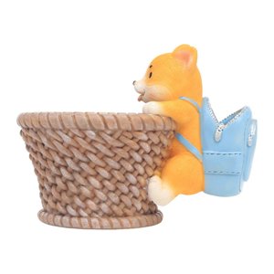 Magideal - Con Temática De Animales Lindos Con Orificio De Drenaje Macetas De Bonsái Pequeñas Contenedor Decorativo Macetas De Jardín Para Escritorio Perro