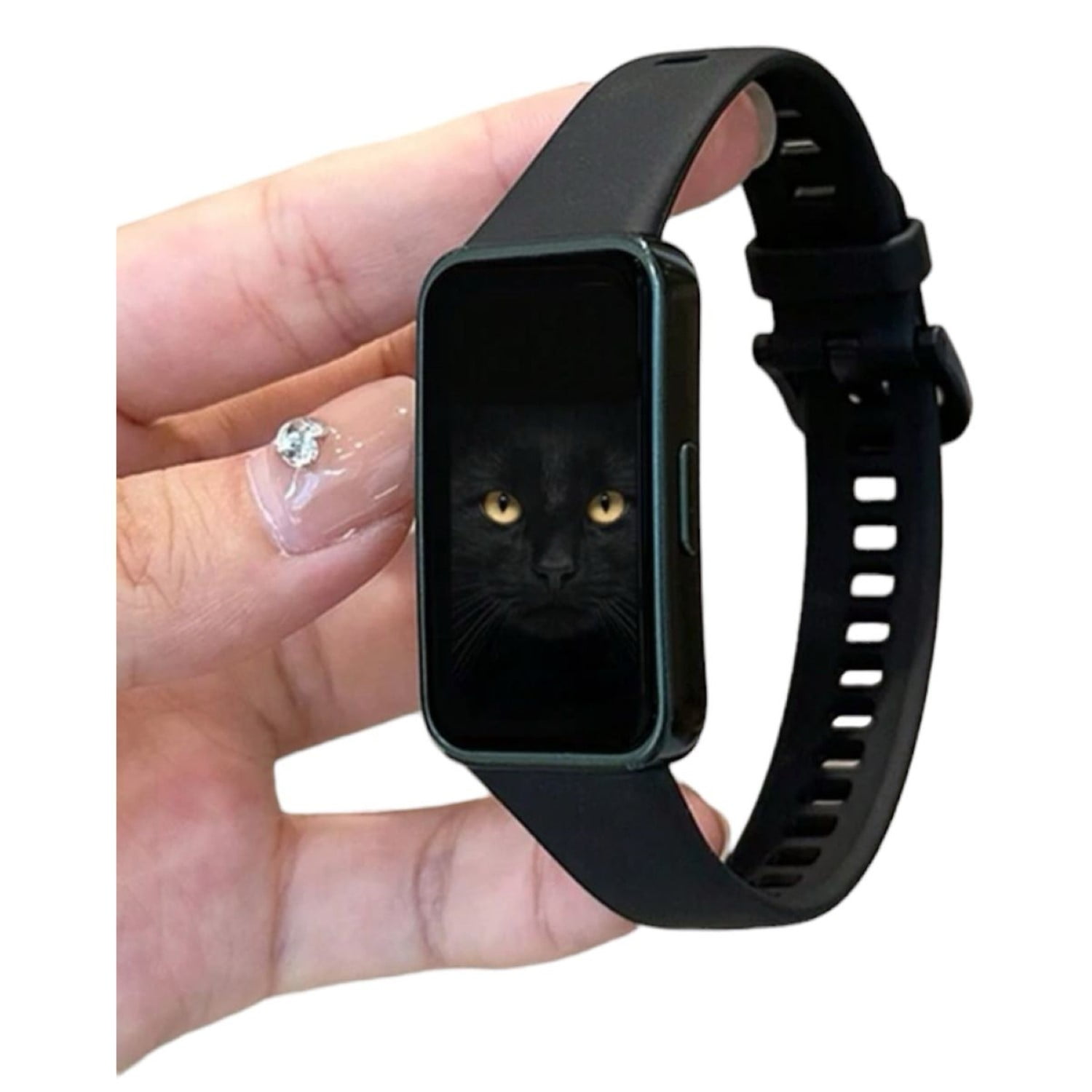 Mar Cases - Correa De Repuesto Silicona Para Huawei Honor Band 8 Negro