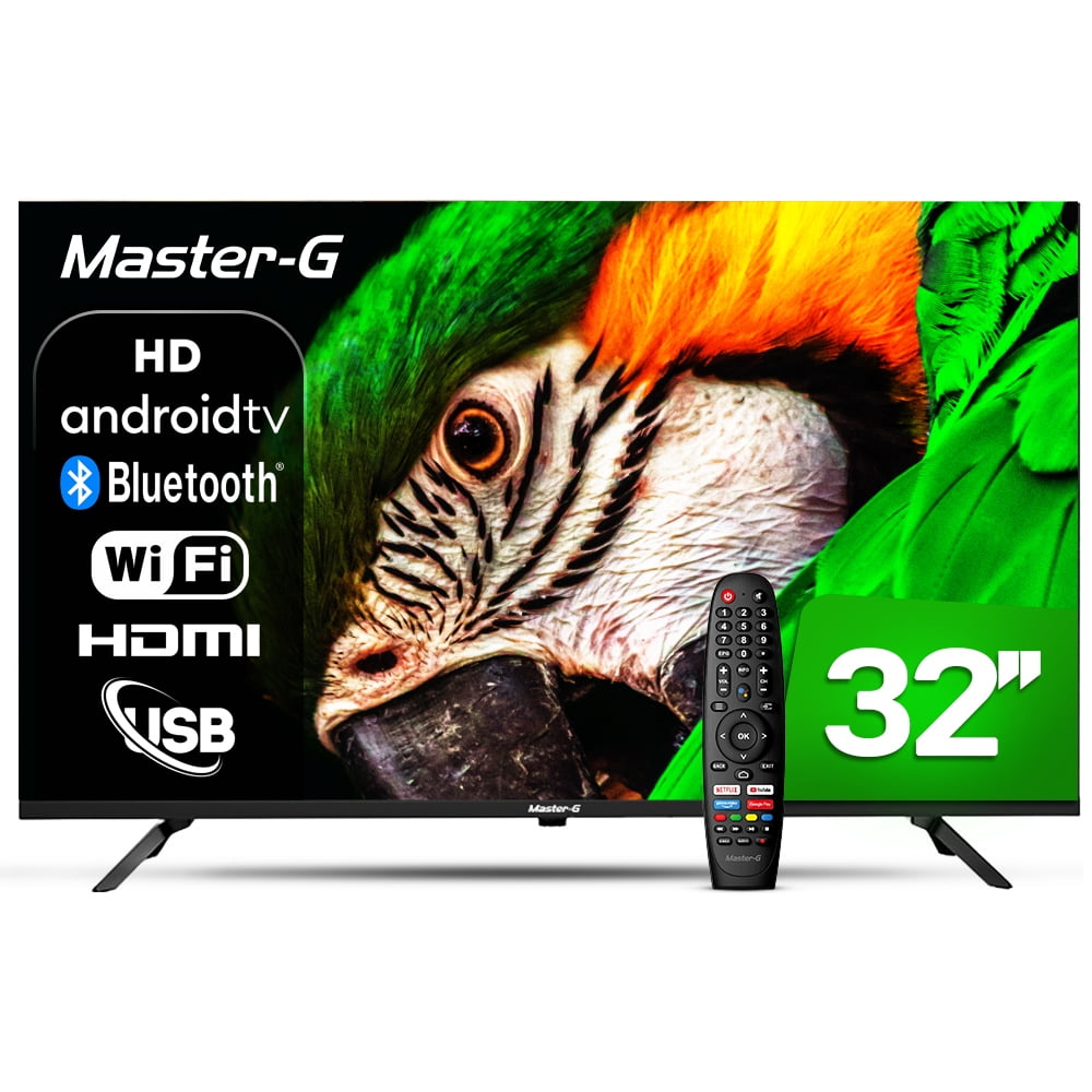 Smart Tv Led 32"" Android Hd Bluetooth Mgae32F Master-G