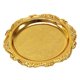 thumbnail image 4 of Bandeja Para Portavelas, Bandeja De Metal Duradera Para Servir En Apartamentos, Buffet, Festivales, 10 Cm, Dorado, 4 of 5
