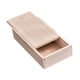thumbnail image 4 of Caja de madera con tapa deslizante, estuche de madera, caja de lápices vacía, almacenamiento para el hogar, estuche de joyería sin terminar para bodas 168 x 95 x 5 cm, 4 of 5