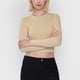 thumbnail image 3 of Polera Mujer Crop Manga Larga Beige Corona, 3 of 5