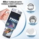 thumbnail image 5 of Robocar Poli Vaso aislado de acero inoxidable con asa, diseño temático, regalo para familia, amigos y fans; incluye pajita y encaja en el portavasos estándar, 40 oz, 5 of 6