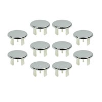 Bothyi - 10 Uds. Reemplazo De La Cubierta Del Orificio De La Cubierta Del Desbordamiento Del Fregadero Para El Lavabo De La Cocina Sólido