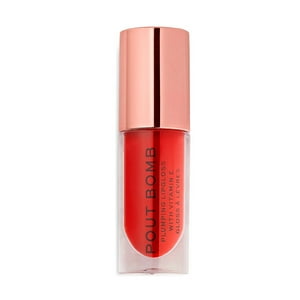 Revolution - Brillo De Labios Voluminizador Pout Bomb 4.6Ml Color Juicy Red