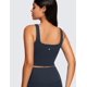 thumbnail image 2 of Sujetador deportivo CRZ YOGA Butterluxe con cuello cuadrado Longline Navy M, 2 of 5