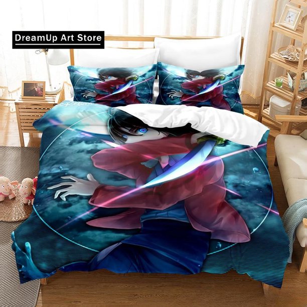 Boundary of Emptiness Ryougi Shiki Bedding Set Boys Girls Duvet Cover Pillowcase Bed Set Adu
