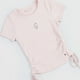 thumbnail image 4 of Polera Niña Teen M/C Rib Amarras Rosado Corona, 4 of 5